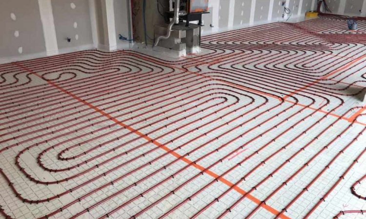 Installation d'un chaufffage au sol - Jassans-Riottier - LT PLOMBERIE